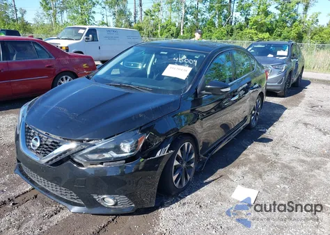 2017 Nissan Sentra Sr z USA, uszkodzony, nr VIN 3N1AB7AP3HY332523